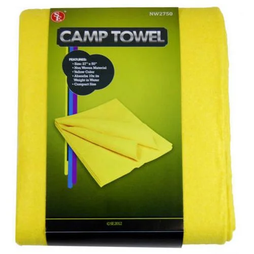 Durable camping tent pegs-BIG 27 X 50 Camp Towel Non Woven NW2750