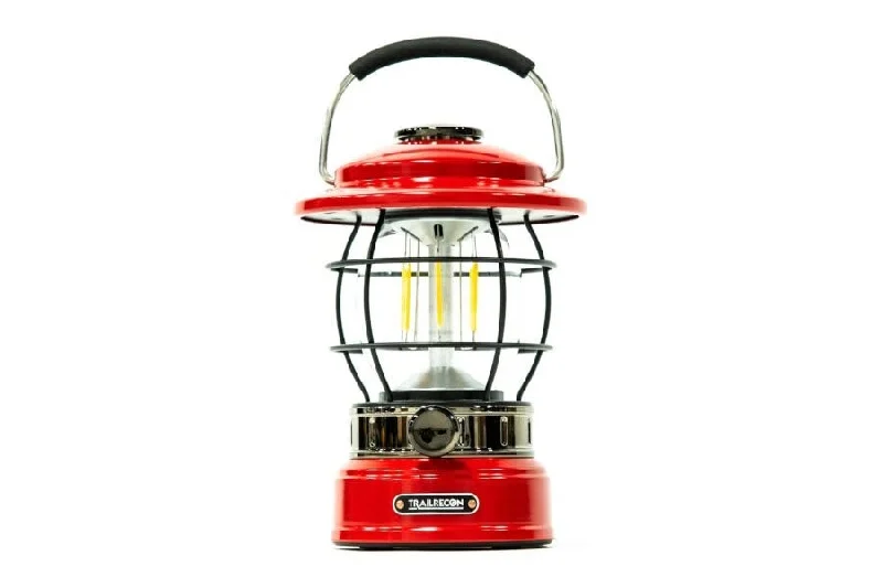 LED camping lantern solar-TrailRecon LED Retro Lantern