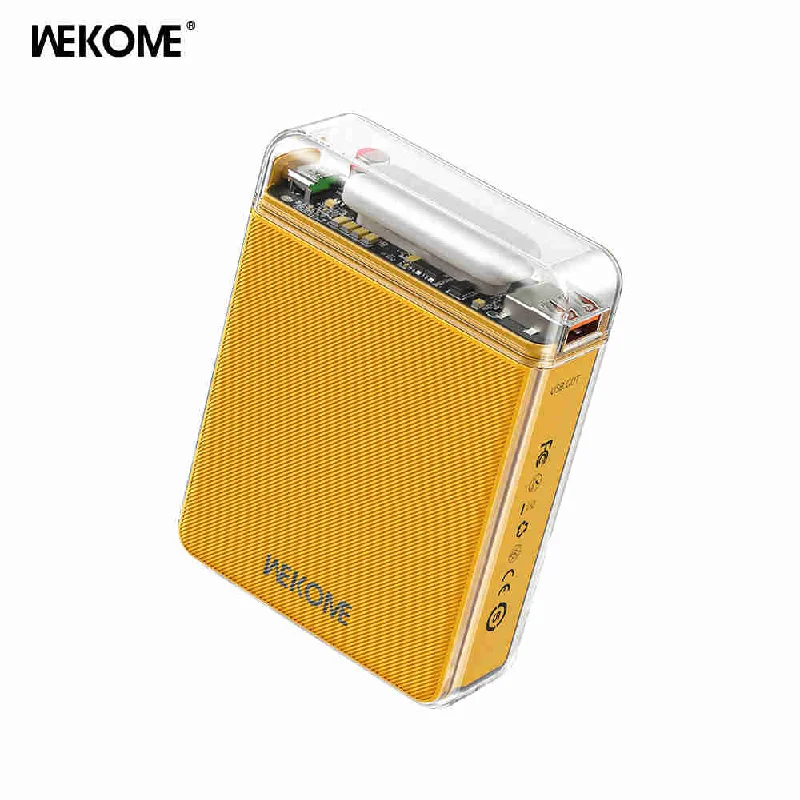 Microfiber camping bath towel-WEKOME WP-42 Vanquard SeriesGen7 22.5W Super Fast Charging Power Bank 10000 mAh