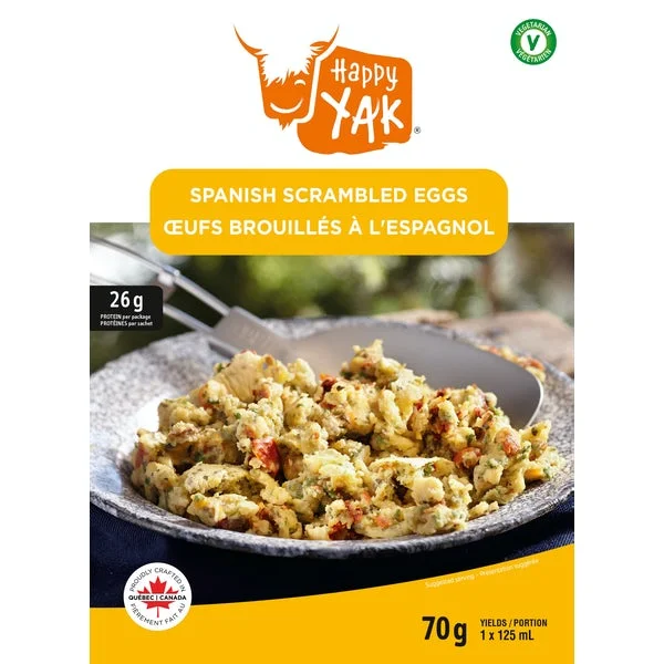 Rolling camping cooler bag-Happy Yak Spanish Scrambled Eggs