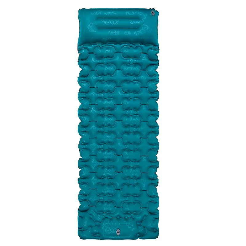 Memory foam camping mattress-Comfort Self-Inflating Sleeping Pad with Pillow