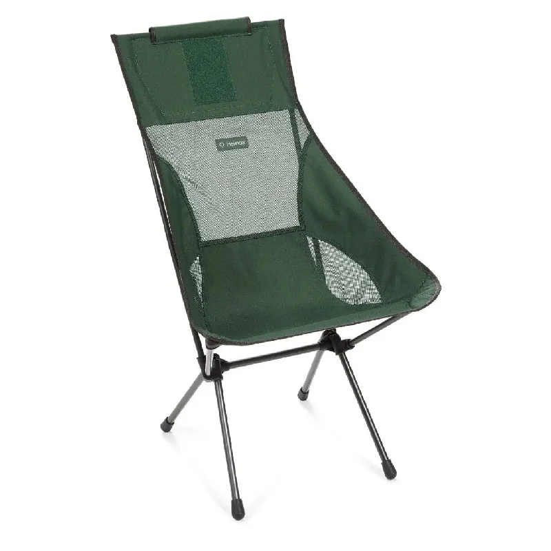 Sturdy camping prep table-Helinox Sunset Chair Forest Green