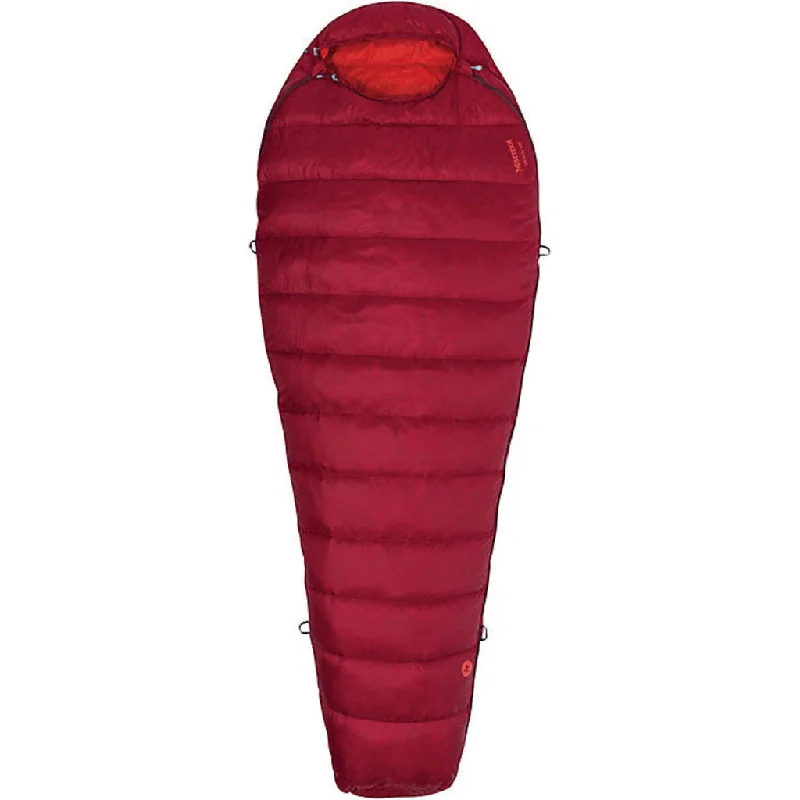 Self-inflating camping pillow-Marmot Micron 40 Reg red