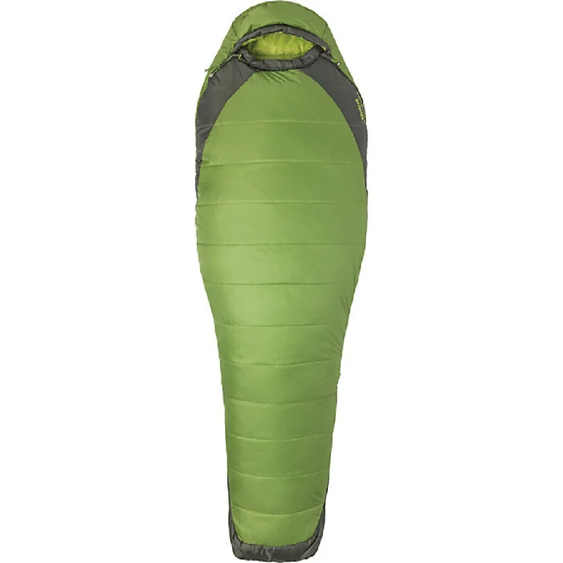 Down-filled camping sleeping bag-Marmot W's Trestles Elite Eco 30 reg wheatgrass/crocodile